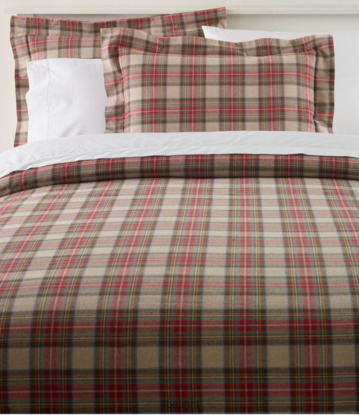 l_l_bean_unisex_heritage_gemzen_flanellen_dekbedovertrekcollectie_plaid_antieke_jurk_stewart_beddengoed_vt0645629.jpg L.L.Bean unisex Heritage gemzen flanellen dekbedovertrekcollectie plaid antieke jurk Stewart beddengoed VT0645629 - Image 1