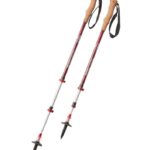 L.L.Bean unisex hikelite antishock wandelstokken mat rood uitrusting voor buiten VT0641447