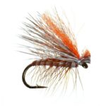 L.L.Bean unisex Hot Wing Eland Caddis 2 stuks olijf vissen VT0644156