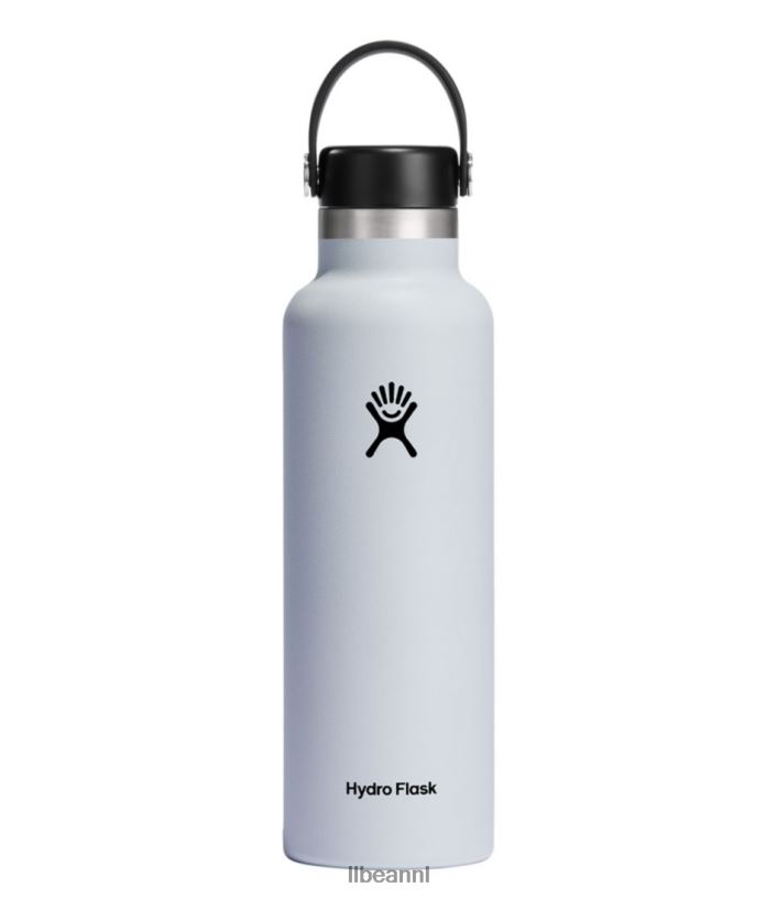 L.L.Bean unisex hydrofles standaard mondwaterfles met flexibele dop wit accessoires voor buiten VT0647231 - Image 1