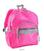 L.L.Bean unisex junior origineel boekenpakket helder neonroze accessoires VT0644249