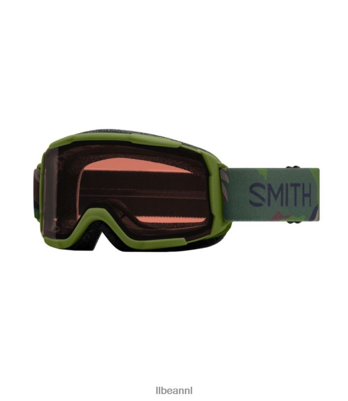 L.L.Bean unisex junior smith daredevil skibril camouflage van olijfplanten wintersport VT0644174 - Image 1