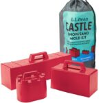 L.L.Bean unisex kasteel sneeuw/zand schimmel kit rood spel en recreatie VT0641807