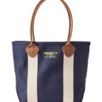 L.L.Bean unisex Katahdin-boot en draagtas met leren handvat blauw/natuur accessoires VT0645434