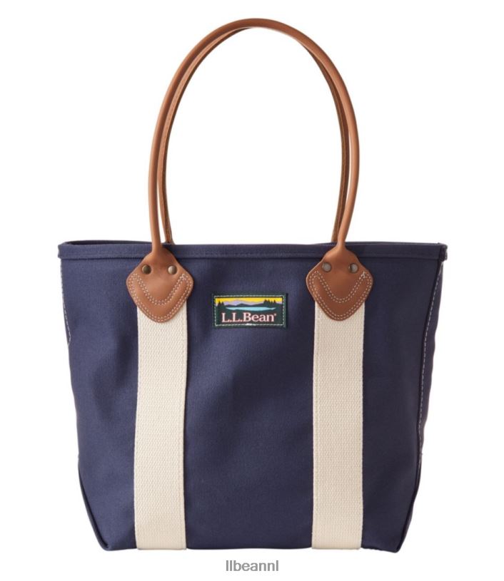 L.L.Bean unisex Katahdin-boot en draagtas met leren handvat blauw/natuur accessoires VT0645434 - Image 1