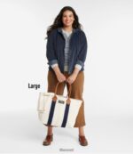 L.L.Bean unisex Katahdin-boot en draagtas met leren handvat smaragd sparren/natuurlijk accessoires VT0642353 - Image 6