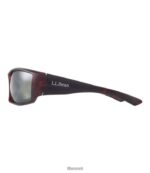 L.L.Bean unisex kennebec zwevende zonnebril matzwart/zwart rubber accessoires voor buiten VT0641720 - Image 2