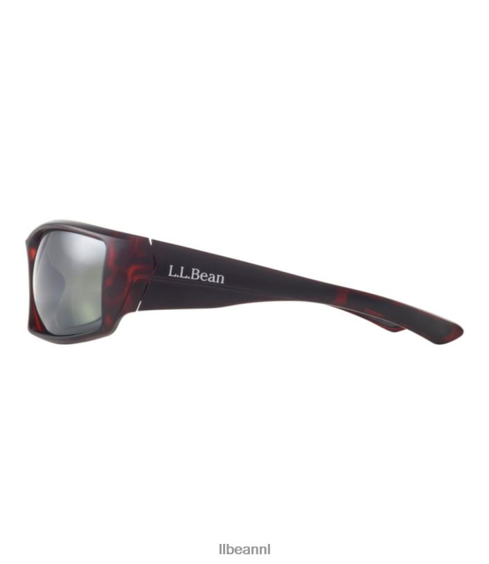 L.L.Bean unisex kennebec zwevende zonnebril matzwart/zwart rubber accessoires voor buiten VT0641720 - Image 2