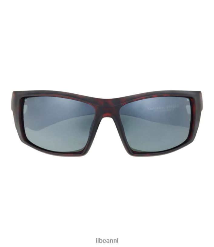 L.L.Bean unisex kennebec zwevende zonnebril matzwart/zwart rubber accessoires voor buiten VT0641720 - Image 3