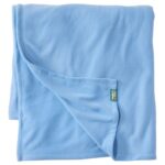 L.L.Bean unisex klassieke bergfleecedeken zacht blauw beddengoed VT0642632