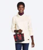 L.L.Bean unisex lichtgewicht mini-draagtassen voor dagelijks gebruik buffel plaid accessoires VT0642326 - Image 4