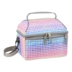 L.L.Bean unisex lunchbox met flip-top print regenboog stippen accessoires VT0646775