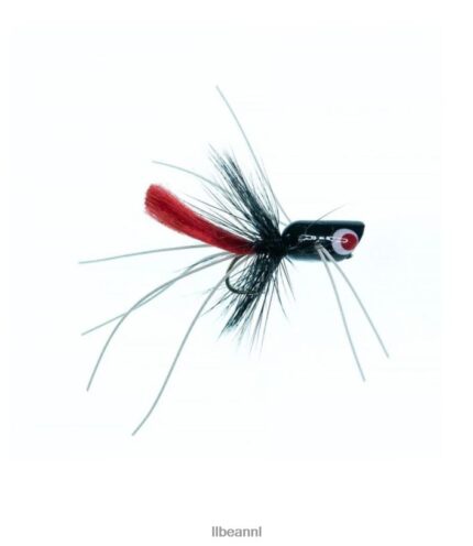 L.L.Bean unisex micro-popper zwart vissen VT0644129