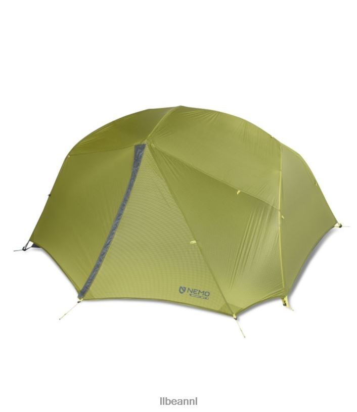 L.L.Bean unisex Nemo Dragonfly Osmo 3-persoons backpacktent berkenknop/welterusten grijs uitrusting voor buiten VT0641357 - Image 9