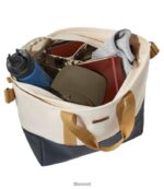 L.L.Bean unisex nor'easter draagtas klassiek marineblauw/bordeaux/canyon kaki accessoires VT0644204 - Image 2
