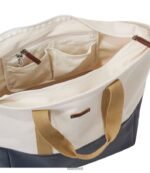 L.L.Bean unisex nor'easter draagtas klassiek marineblauw/bordeaux/canyon kaki accessoires VT0644204 - Image 3