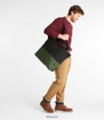 L.L.Bean unisex nor'easter draagtas klassiek marineblauw/bordeaux/canyon kaki accessoires VT0644204 - Image 6