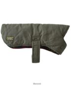 L.L.Bean unisex omkeerbare veldjas voor honden olijf huis goederen VT0643874