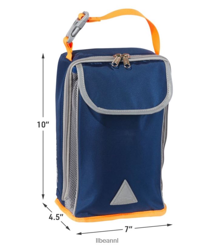 L.L.Bean unisex ontdekkingsreiziger lunchbox oceaanblauw/elektrisch oranje accessoires VT0644285 - Image 3