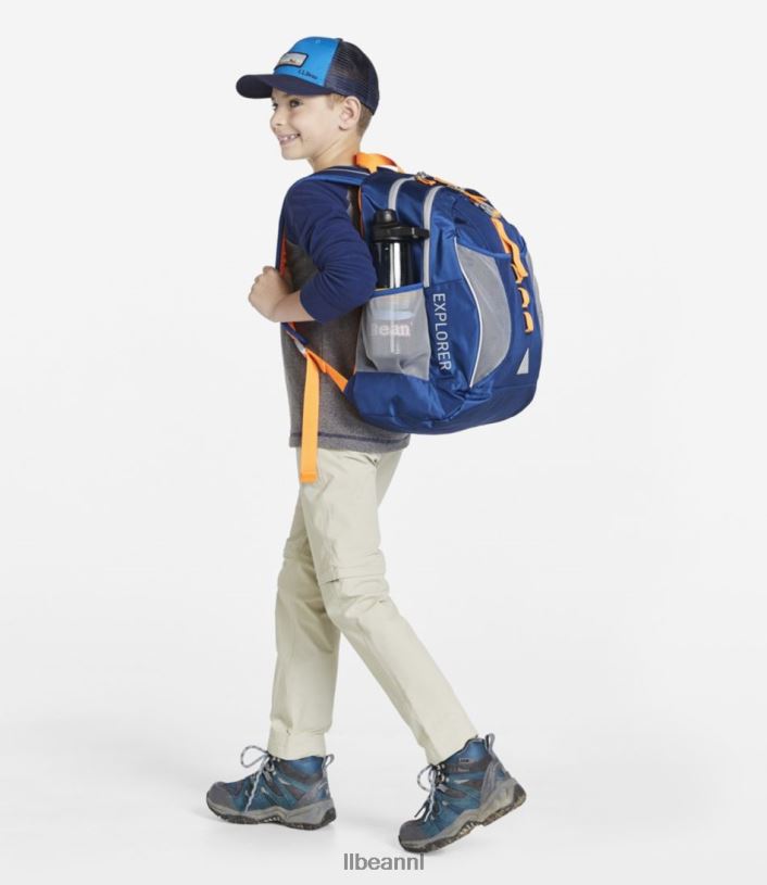 L.L.Bean unisex ontdekkingsreiziger rugzak levendig rood/bordeaux accessoires VT0646247 - Image 6