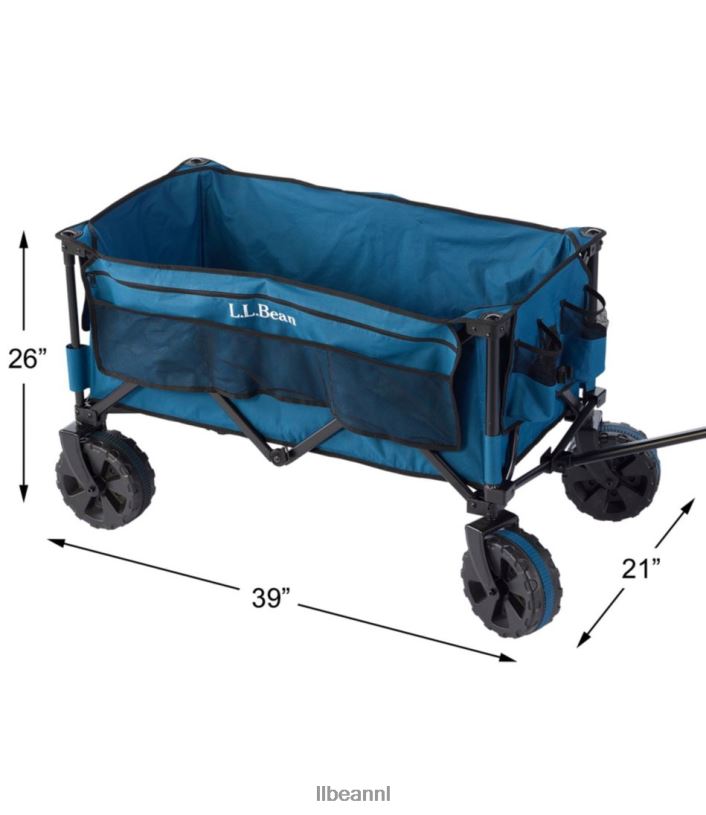 L.L.Bean unisex opvouwbare wagen blauw spel en recreatie VT0641225 - Image 4