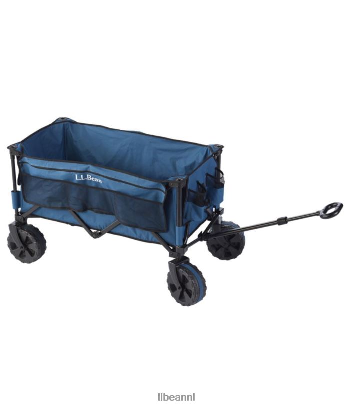 l_l_bean_unisex_opvouwbare_wagen_blauw_spel_en_recreatie_vt0641225.jpg L.L.Bean unisex opvouwbare wagen blauw spel en recreatie VT0641225 - Image 1