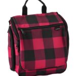 L.L.Bean unisex persoonlijke organizer toilettas rode buffelplaid accessoires VT0646745