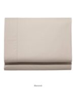 L.L.Bean unisex Pima-katoenen perkallaken met een draaddichtheid van 280 draden zilver zand beddengoed VT0646265