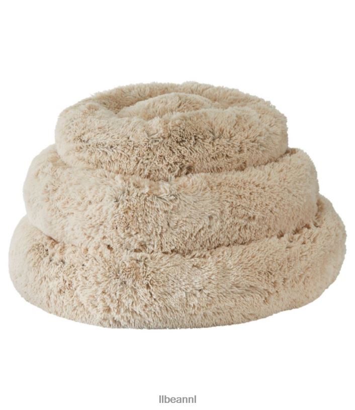 L.L.Bean unisex pluche knuffel hondenbed khaki huis goederen VT0641252 - Image 3