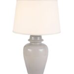 L.L.Bean unisex Portland keramische lamp grijs huisdecoratie VT0642830