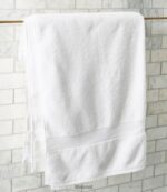 L.L.Bean unisex premium katoenen handdoeken leiblauw bad VT0642488 - Image 3