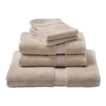 L.L.Bean unisex premium katoenen handdoekenset zandbank bad VT0645563
