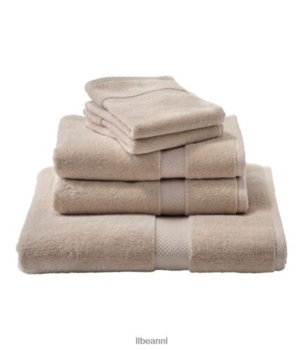 L.L.Bean unisex premium katoenen handdoekenset zandbank bad VT0645563