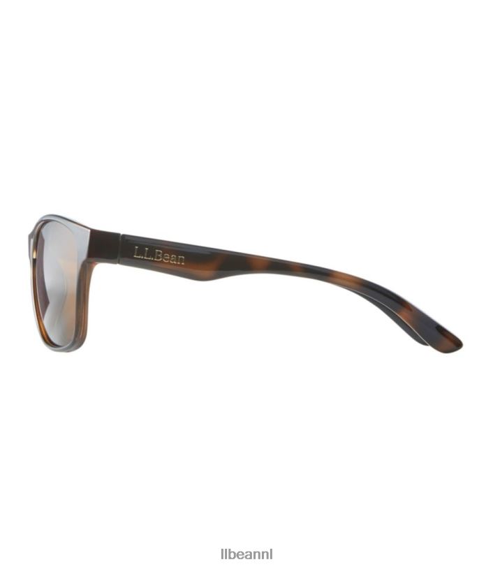 L.L.Bean unisex Rockland gepolariseerde zonnebril glanzend donker demi/bruin accessoires voor buiten VT064745 - Image 2