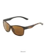 L.L.Bean unisex Rockland gepolariseerde zonnebril glanzend donker demi/bruin accessoires voor buiten VT064745
