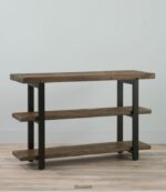 L.L.Bean unisex ruwe grenen mediaconsole rustiek natuurlijk binnenmeubilair VT0642866