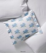 L.L.Bean unisex Sara Fitz hortensia perkal dekbedovertrekcollectie dageraad blauw beddengoed VT0642767 - Image 4