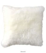 L.L.Bean unisex Sierkussen van schapenvacht ivoor huisdecoratie VT0645641
