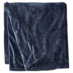 L.L.Bean unisex slechte, gezellige lichte deken raaf blauw beddengoed VT0646334
