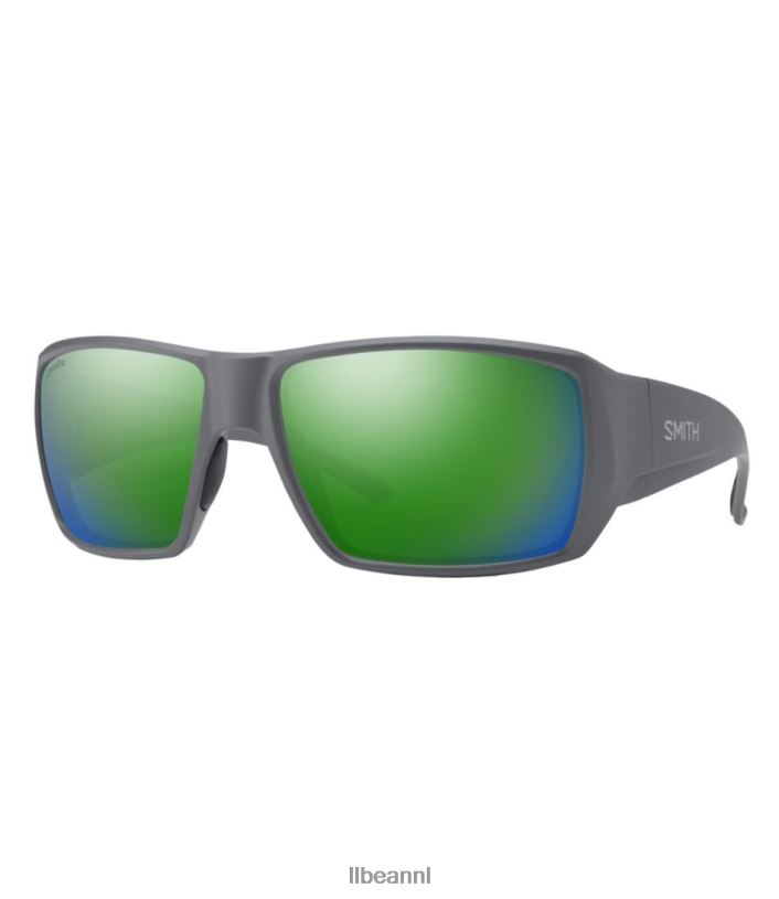 l_l_bean_unisex_smith_guide_choice_extra_grote_chromapop_gepolariseerde_spiegelzonnebril_mat_cement_gepolariseerde_groene_spiegel_accessoires_voor_buiten_vt064817.jpg L.L.Bean unisex Smith Guide Choice extra grote chromapop gepolariseerde spiegelzonnebril mat cement/gepolariseerde groene spiegel accessoires voor buiten VT064817 - Image 1
