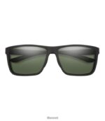 L.L.Bean unisex Smith riptide chromapop gepolariseerde spiegelzonnebril mat zwart/polair grijs groen accessoires voor buiten VT0643580 - Image 2