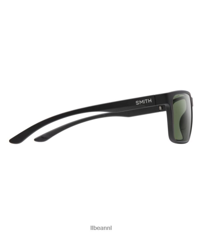 L.L.Bean unisex Smith riptide chromapop gepolariseerde spiegelzonnebril mat zwart/polair grijs groen accessoires voor buiten VT0643580 - Image 3