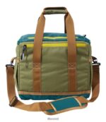 L.L.Bean unisex softpack koeler picknick helder marineblauw/rustiek oranje kampeerkeuken VT0645269 - Image 2