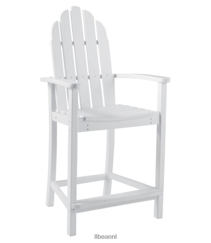 L.L.Bean unisex stoel op tegenhoogte voor alle weersomstandigheden wit achtertuin en terras VT0645626 - Image 1
