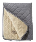 L.L.Bean unisex stoere gewatteerde hondendeken platina huis goederen VT0645257