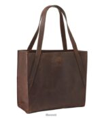 L.L.Bean unisex Stoneton volnerf leren draagtas donkere gerst accessoires VT0645437 - Image 2