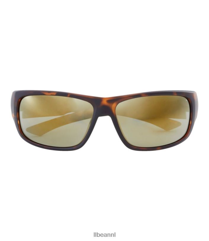 L.L.Bean unisex strand met hydroglare gepolariseerde zonnebril matdrijfhoutgrijs/rook met groene spiegel accessoires voor buiten VT0643445 - Image 2