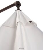 L.L.Bean unisex sunbrella market cantilever 10' achthoekige paraplu met standaardset jagersgroen achtertuin en terras VT0644522 - Image 2