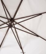 L.L.Bean unisex sunbrella market cantilever 10' achthoekige paraplu met standaardset jagersgroen achtertuin en terras VT0644522 - Image 3