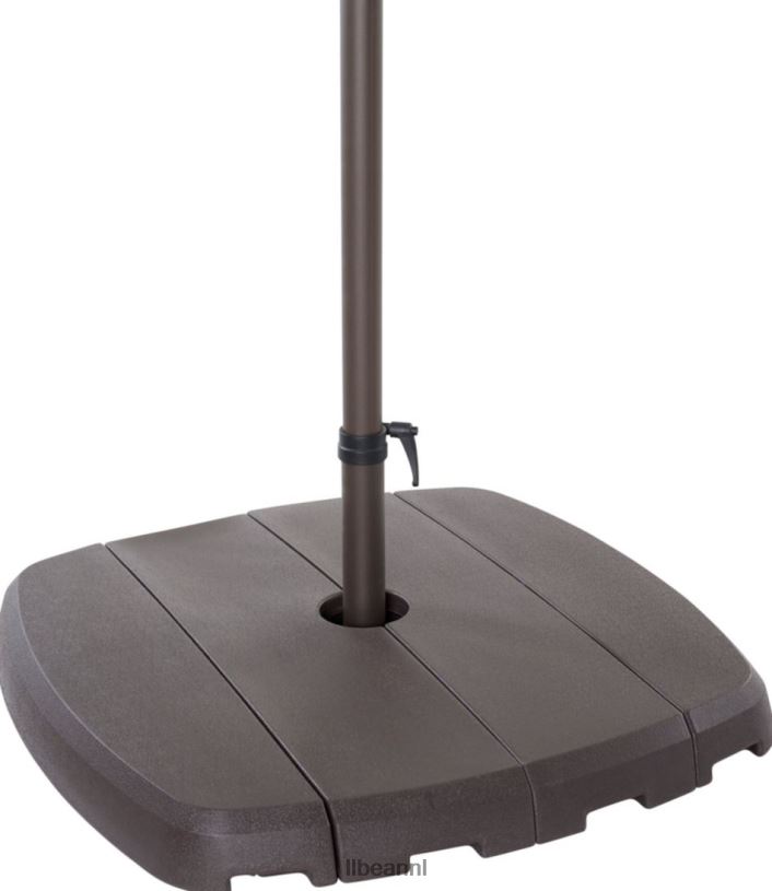 L.L.Bean unisex sunbrella market cantilever 10' achthoekige paraplu met standaardset jagersgroen achtertuin en terras VT0644522 - Image 6